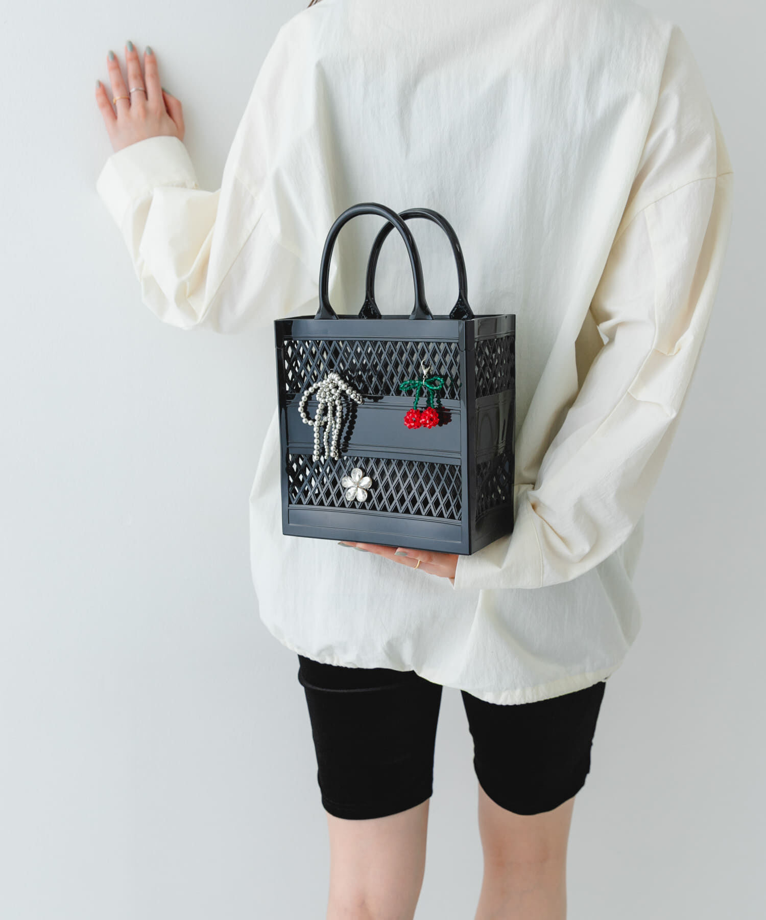 RODE SKO「チャームセットジェリーバッグ」|ハンドバッグ|