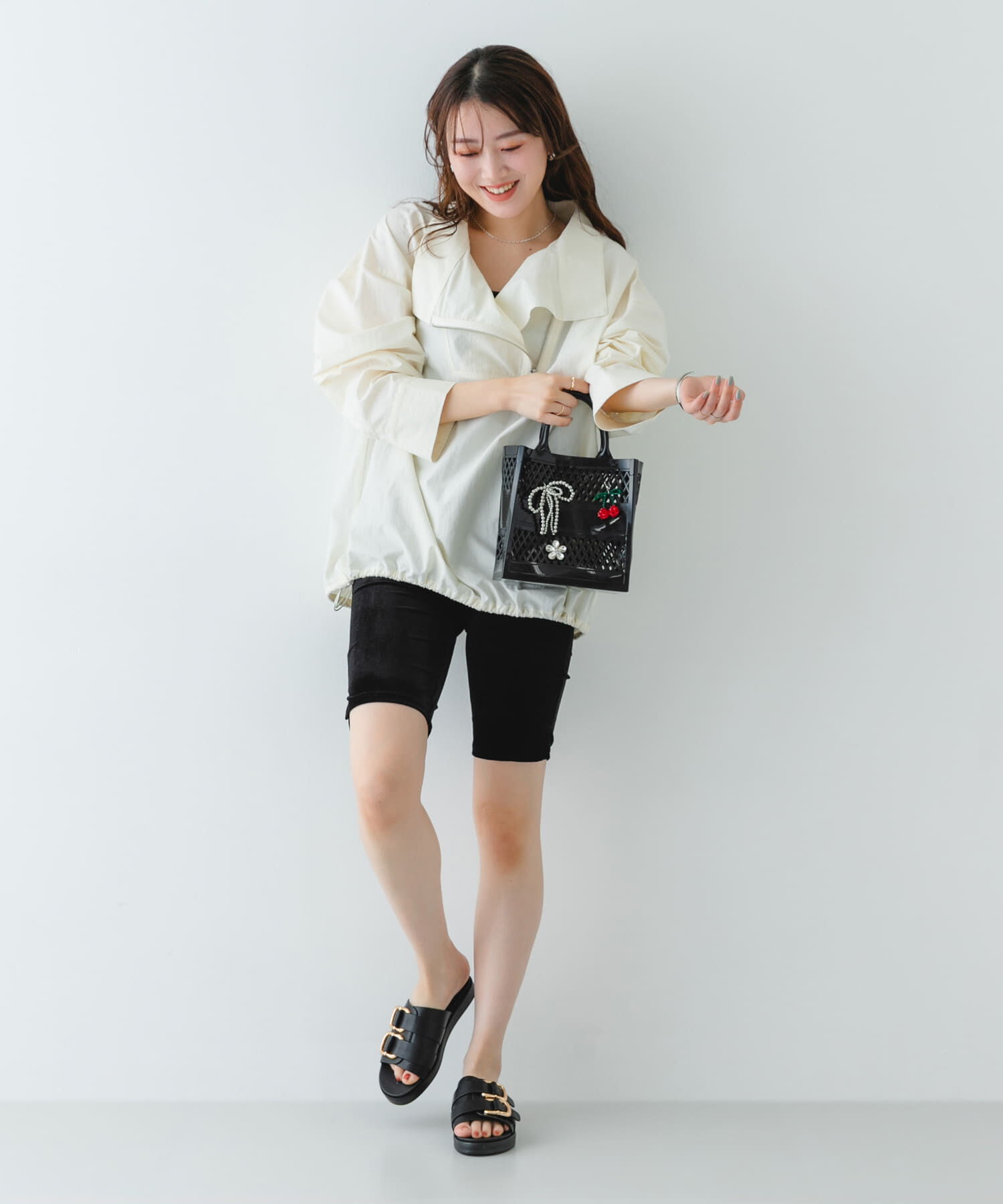 RODE SKO「チャームセットジェリーバッグ」|ハンドバッグ|