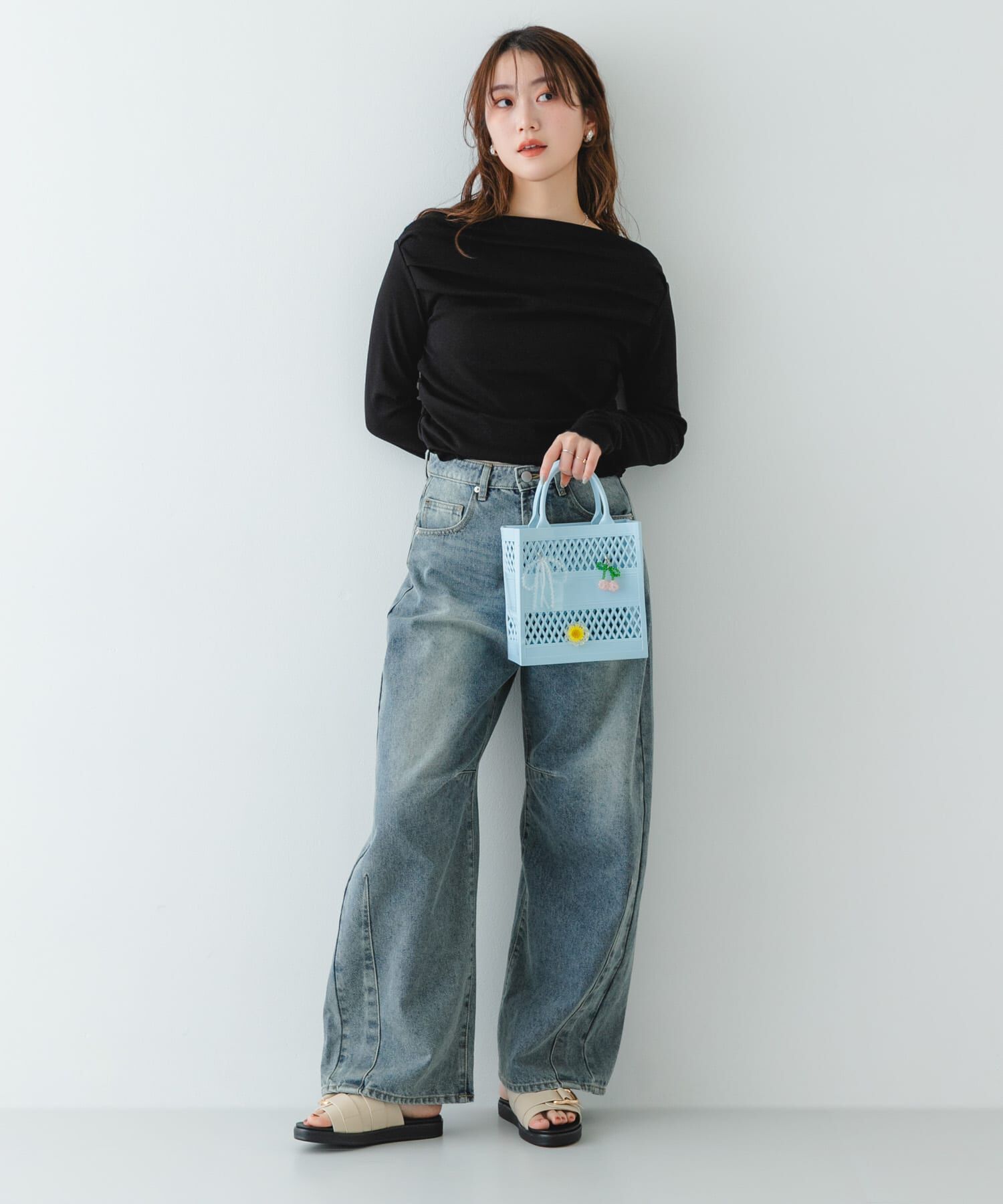 RODE SKO「チャームセットジェリーバッグ」|ハンドバッグ|