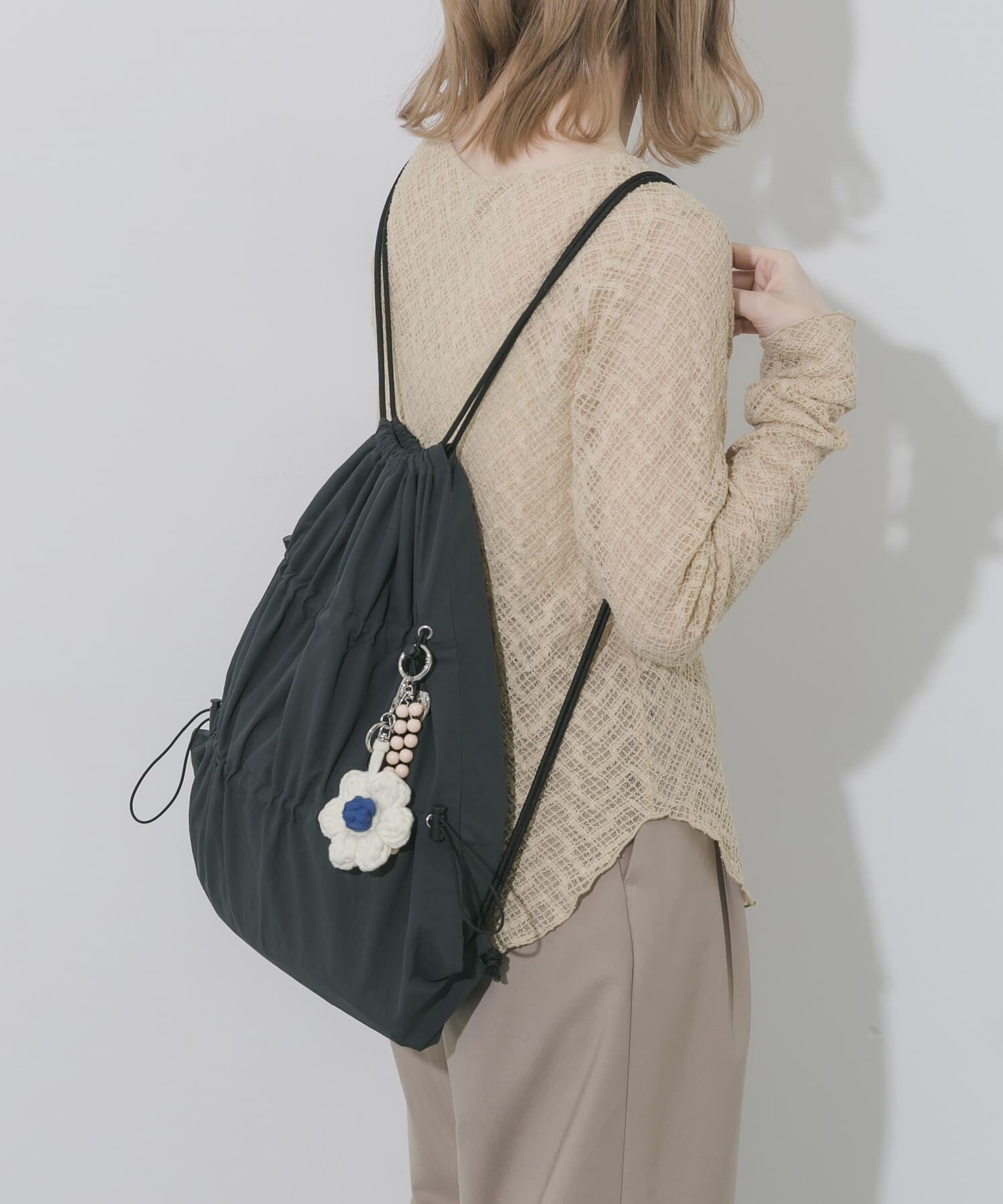 SMELLY「ドロストギャザーナップサック」|その他|