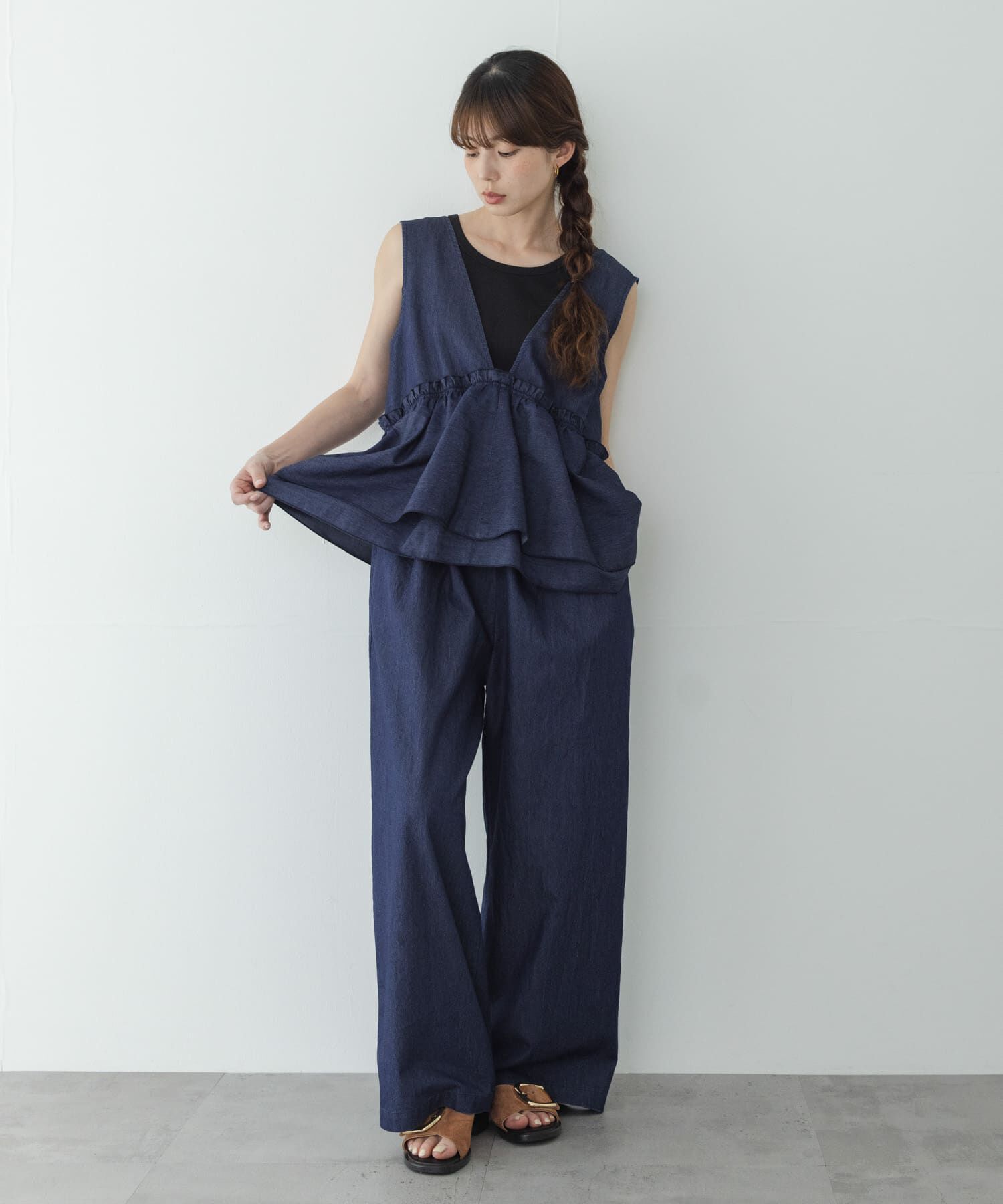 Sonny Label 「ペプラムフリルアソートオールインワン」|オールインワン|