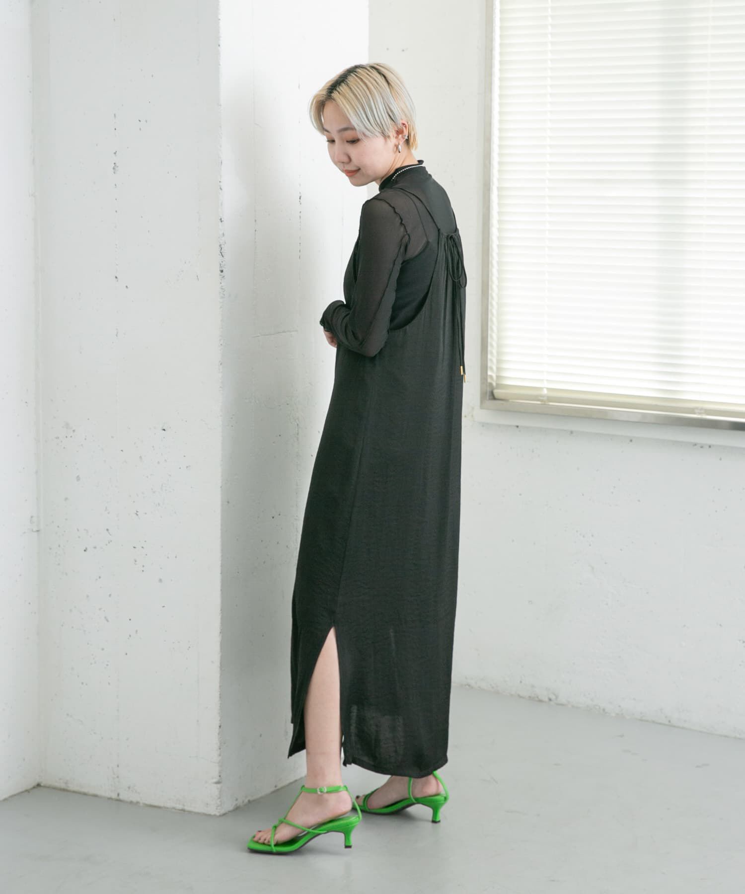  「チュールセットキャミワンピース」|ワンピース|