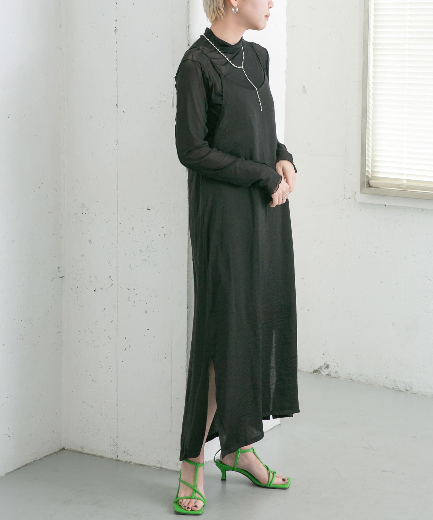  「チュールセットキャミワンピース」|ワンピース|