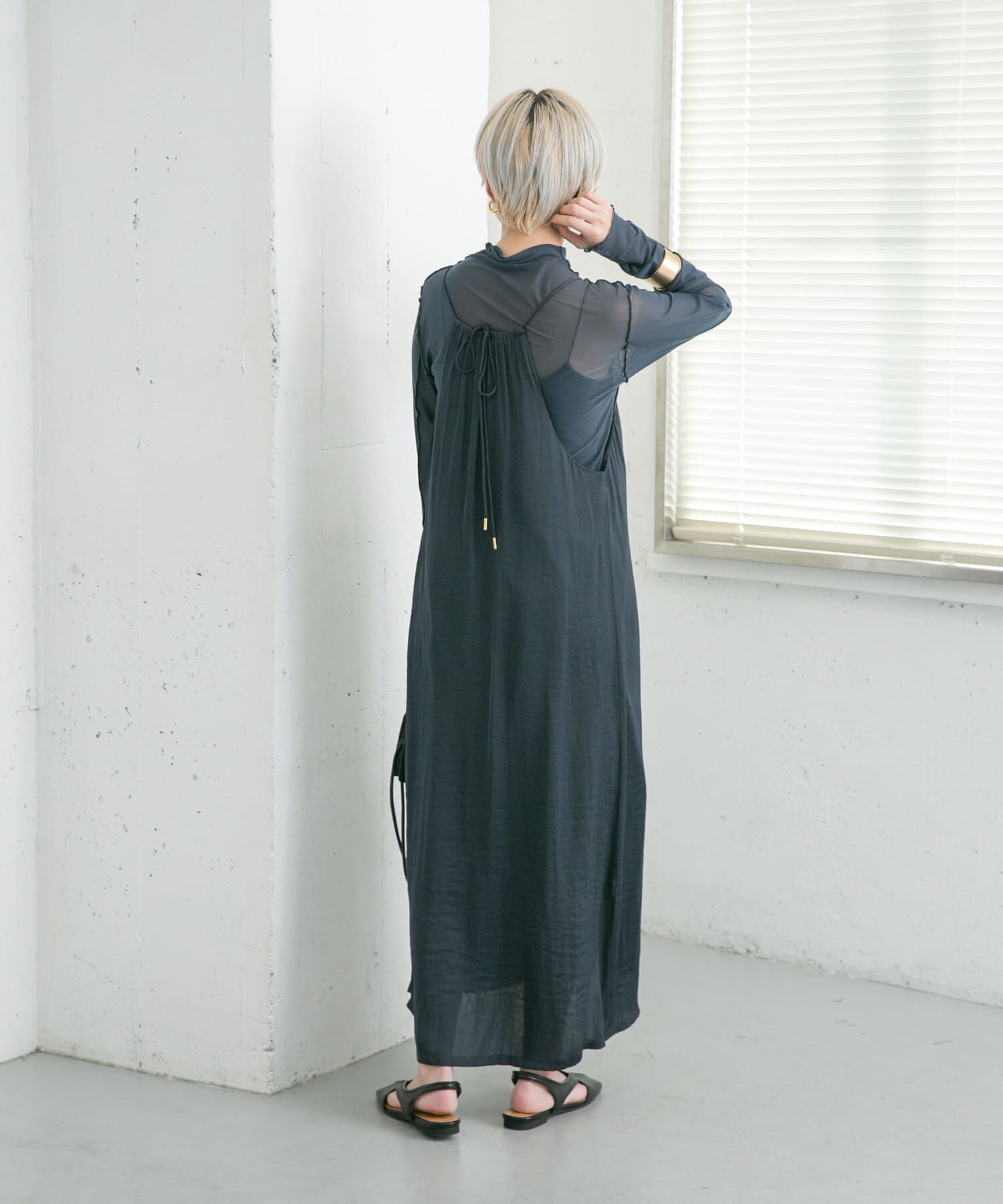  「チュールセットキャミワンピース」|ワンピース|