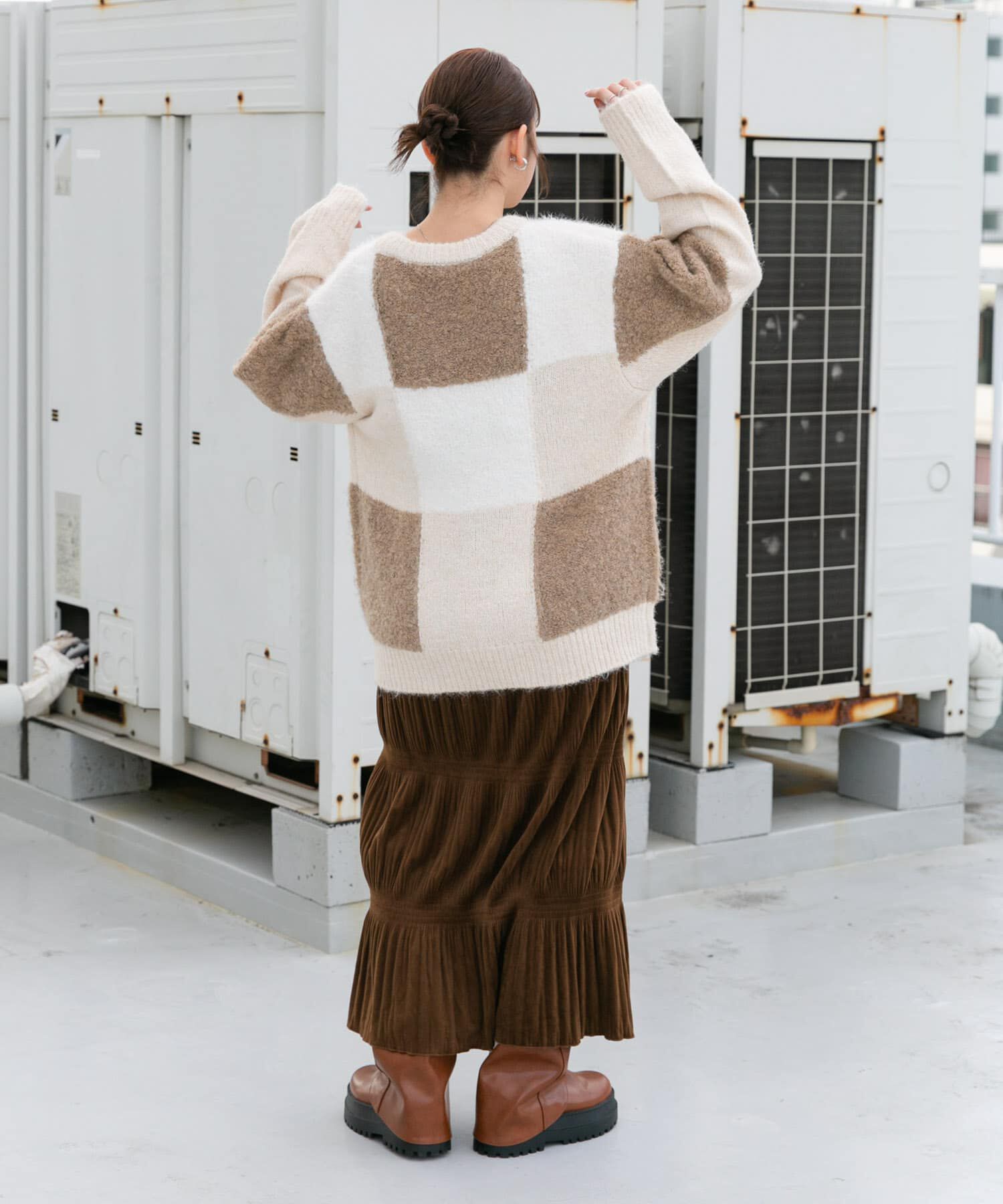  「マジョリカプリーツキャミワンピース」|ワンピース|