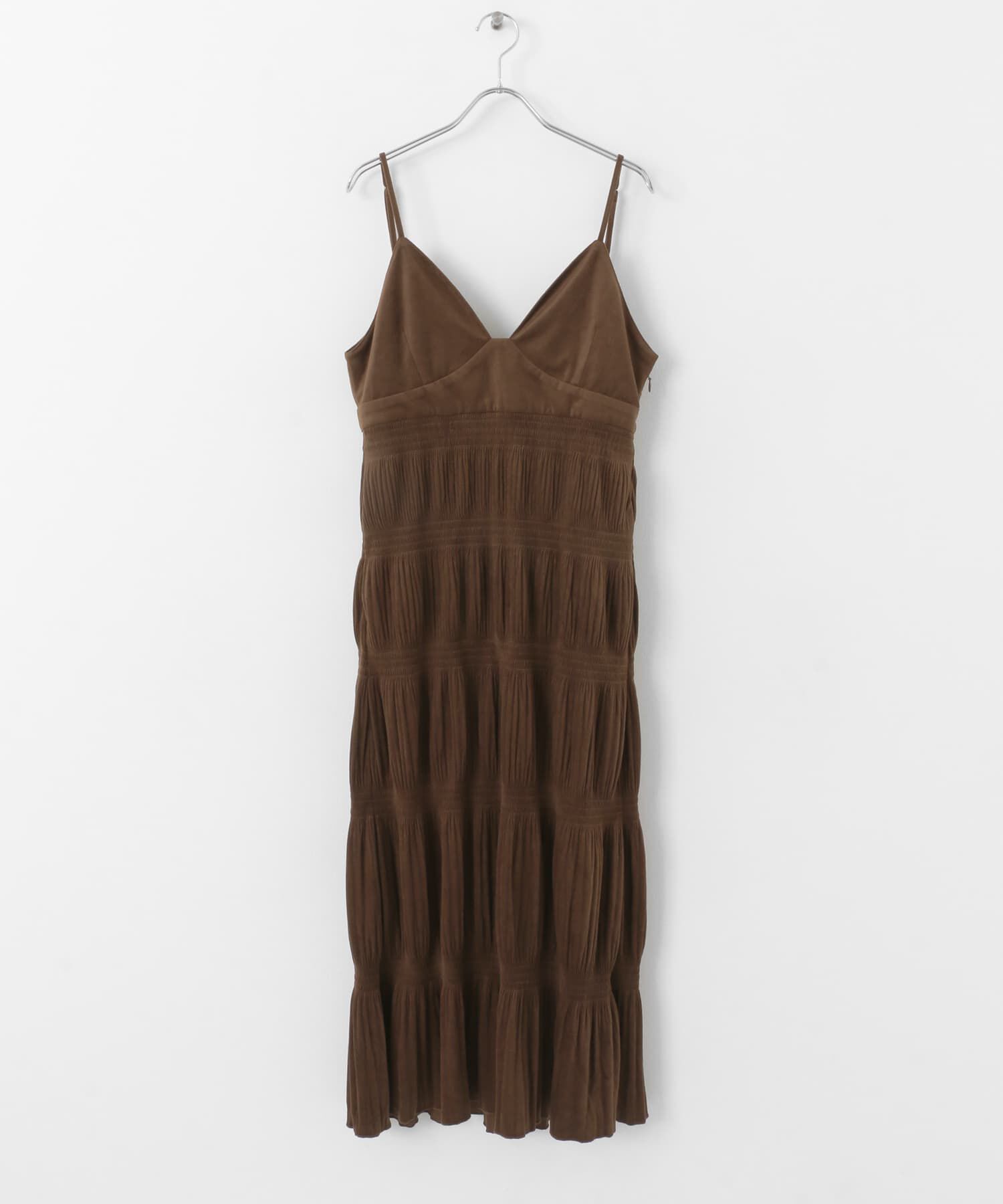  「マジョリカプリーツキャミワンピース」|ワンピース|