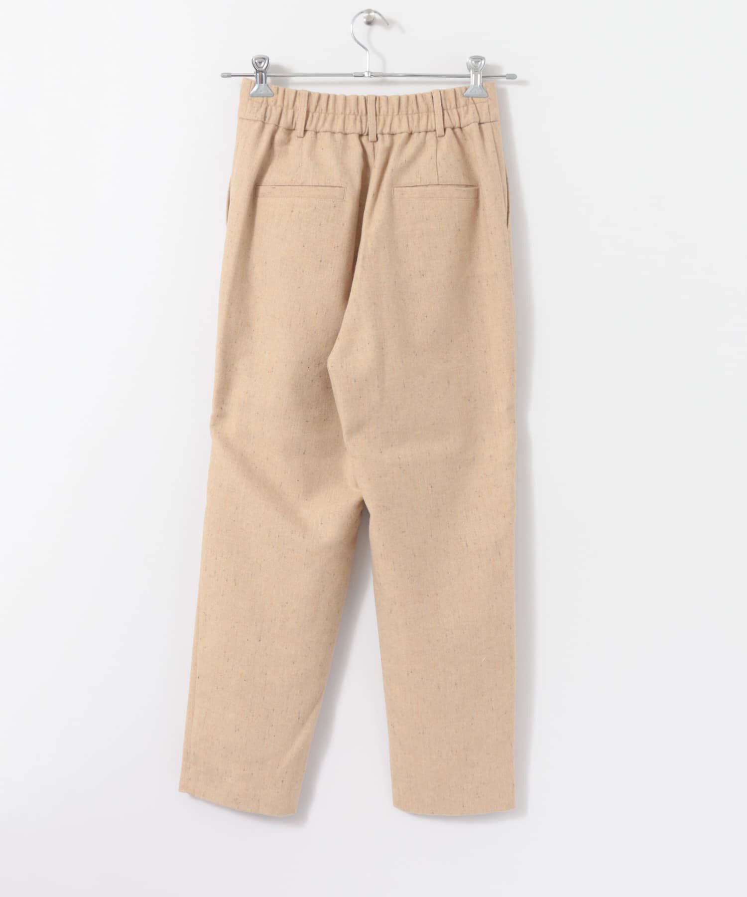  「カラーネップテーパードパンツ」|その他|