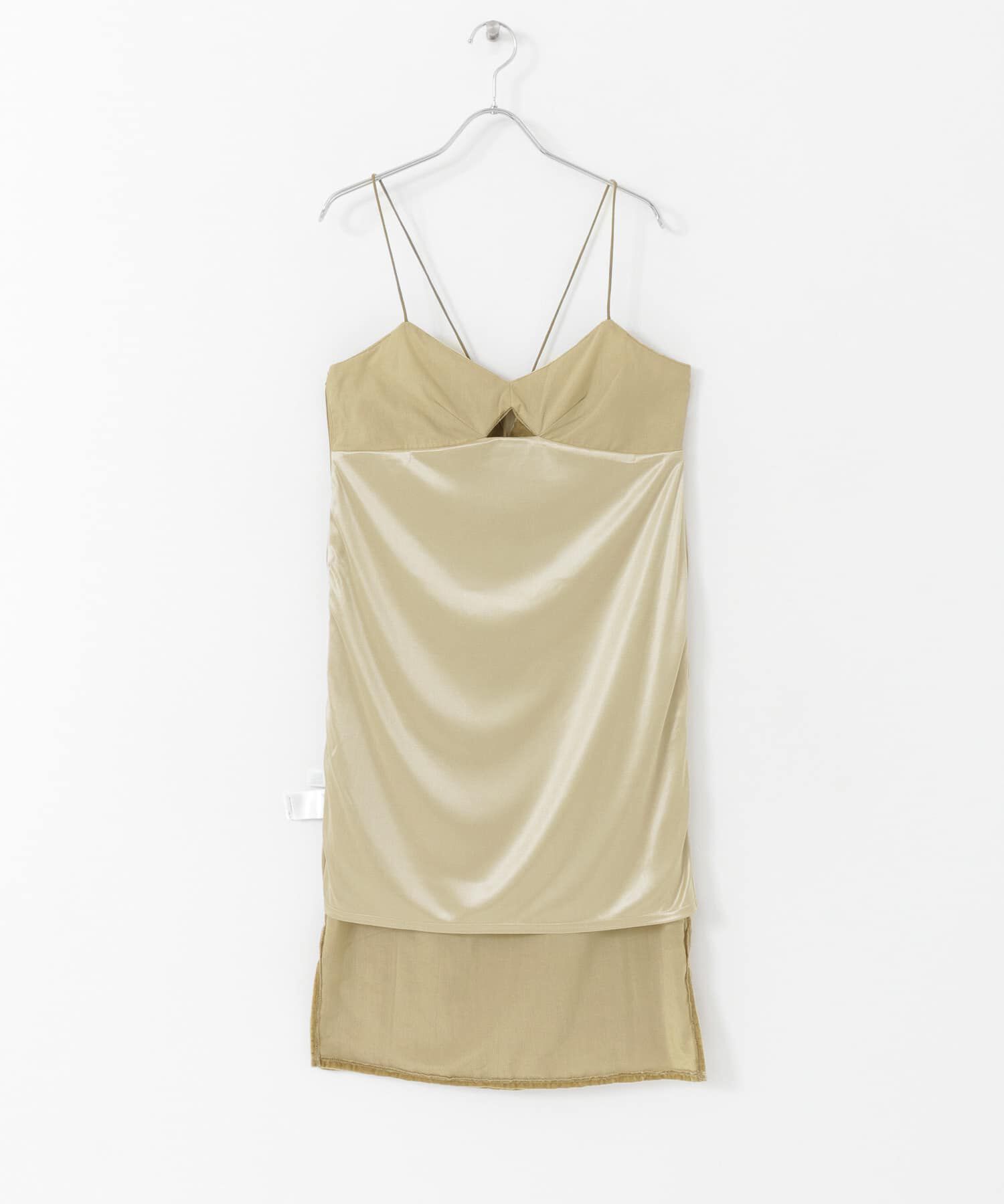  「ベロアキャミワンピース」|ワンピース|