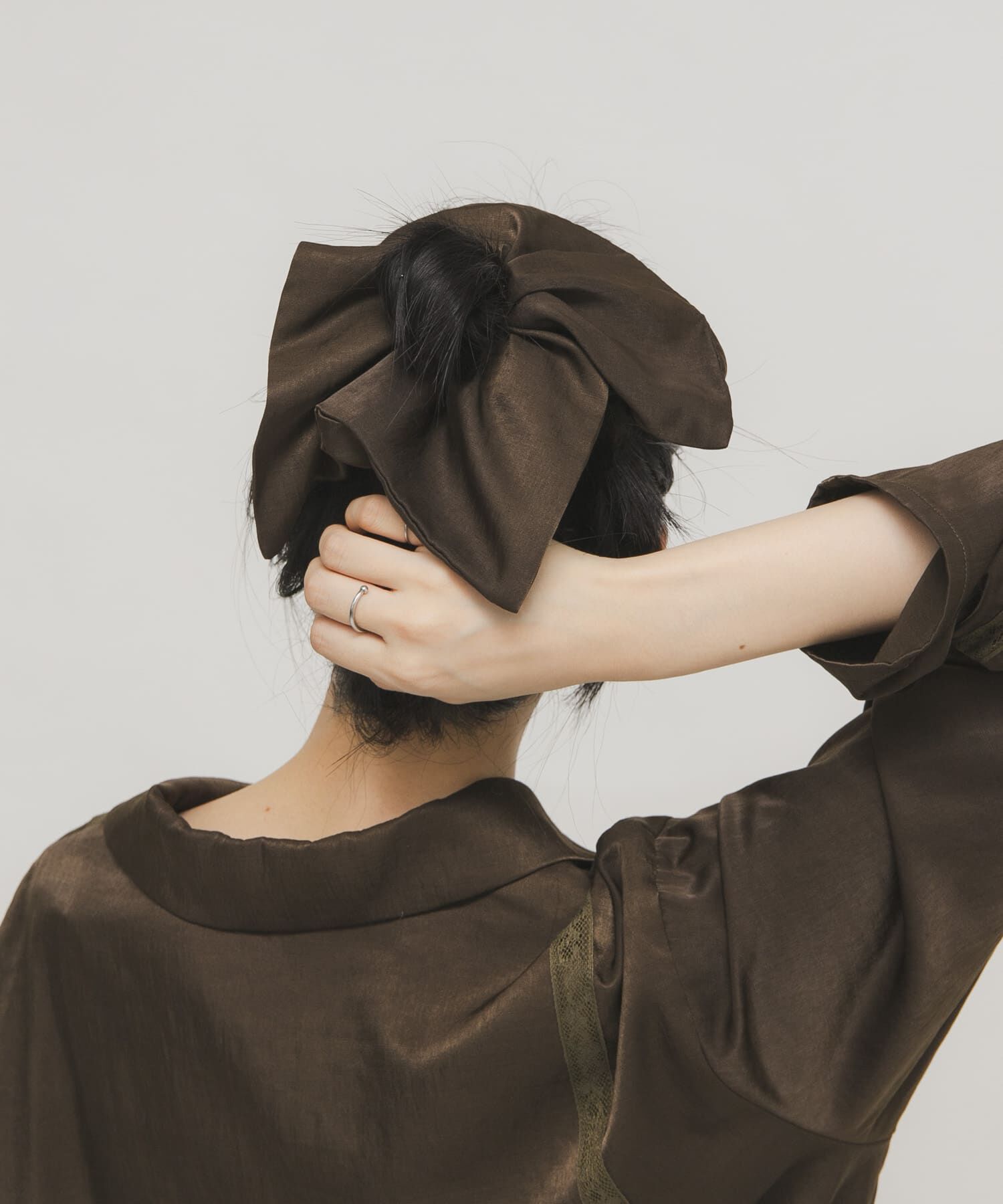  「サテンシュシュ(大)」|ヘアゴム・シュシュ|