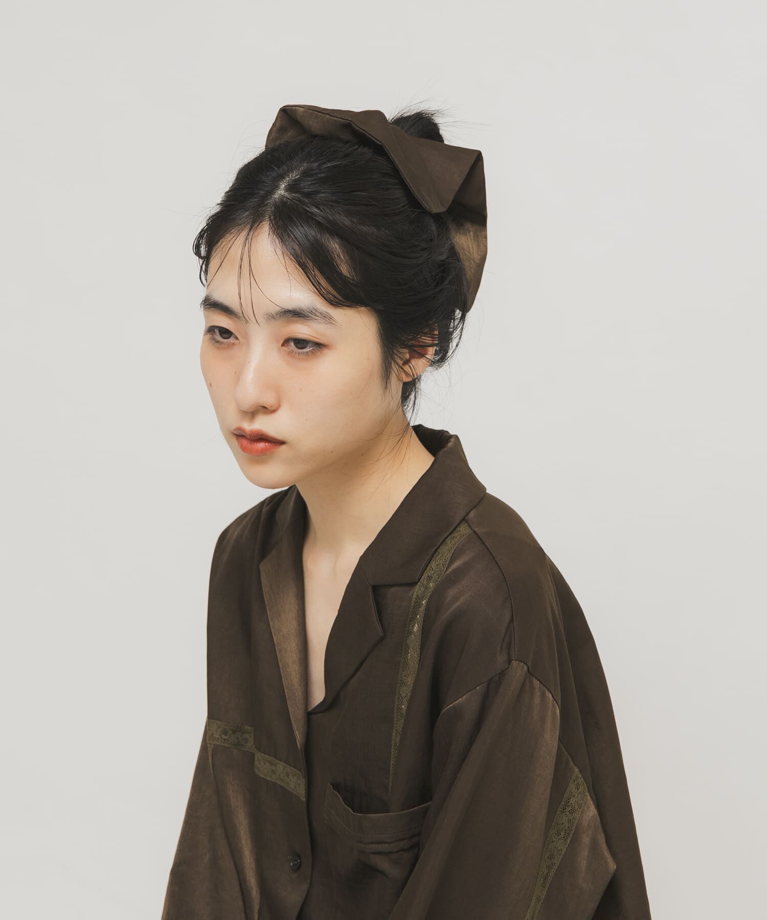  「サテンシュシュ(大)」|ヘアゴム・シュシュ|