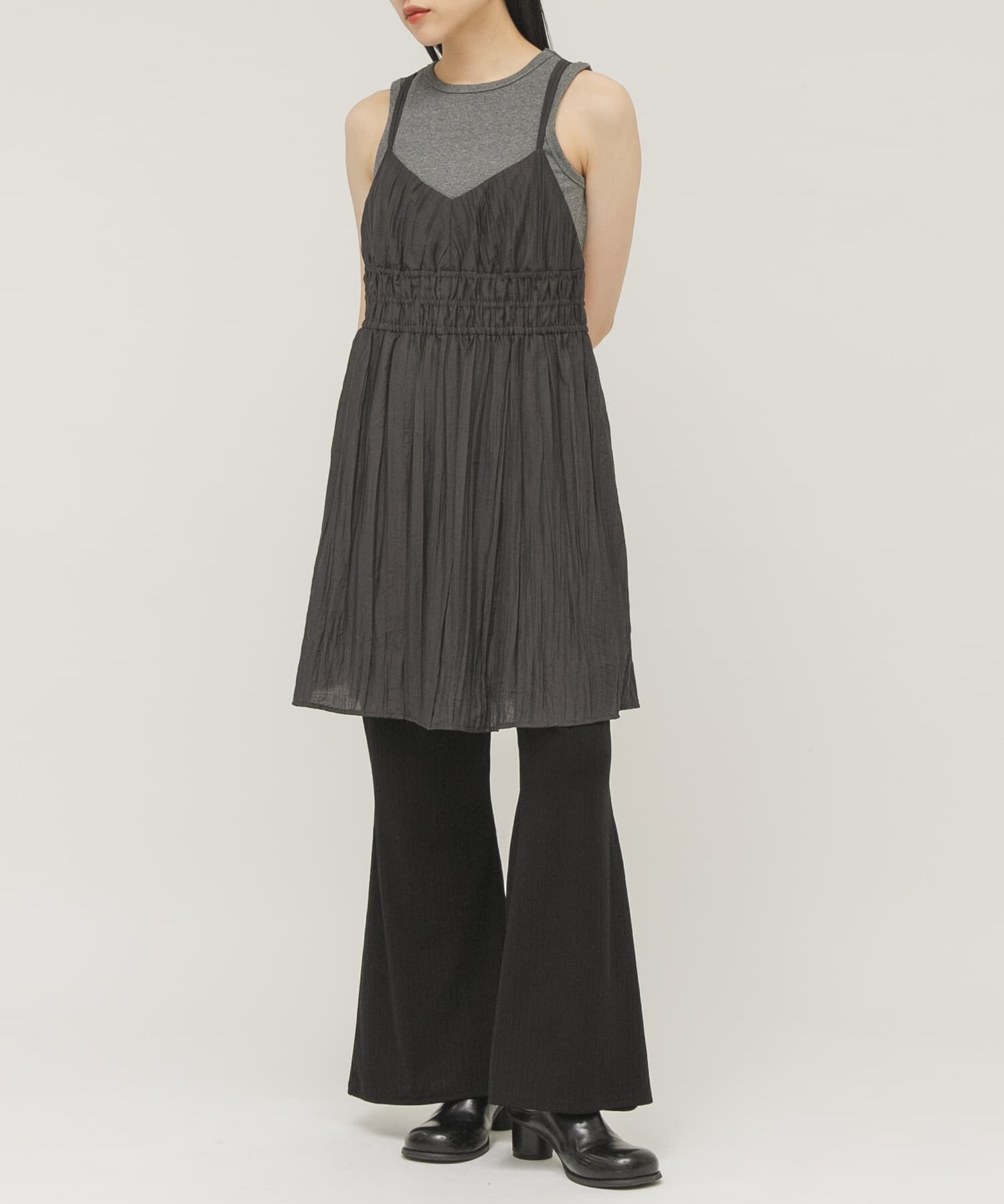  「リンクルミニキャミワンピース」|ワンピース|