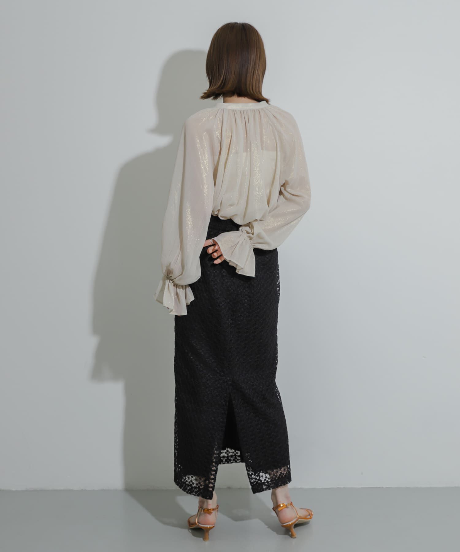 SENSE OF PLACE by URBAN RESEARCH「パイピングレーススカート」|スカート|