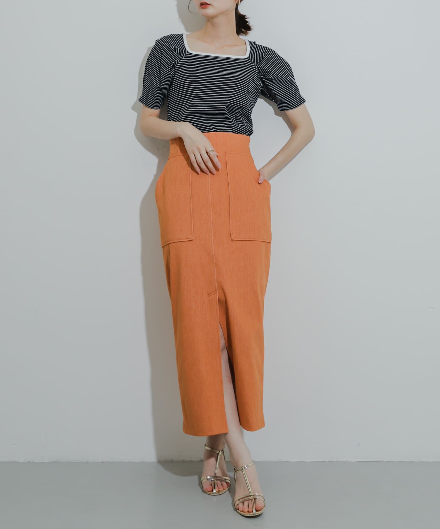 SENSE OF PLACE by URBAN RESEARCH「タックボリュームスリーブカットソー」|Tシャツ・カットソー|