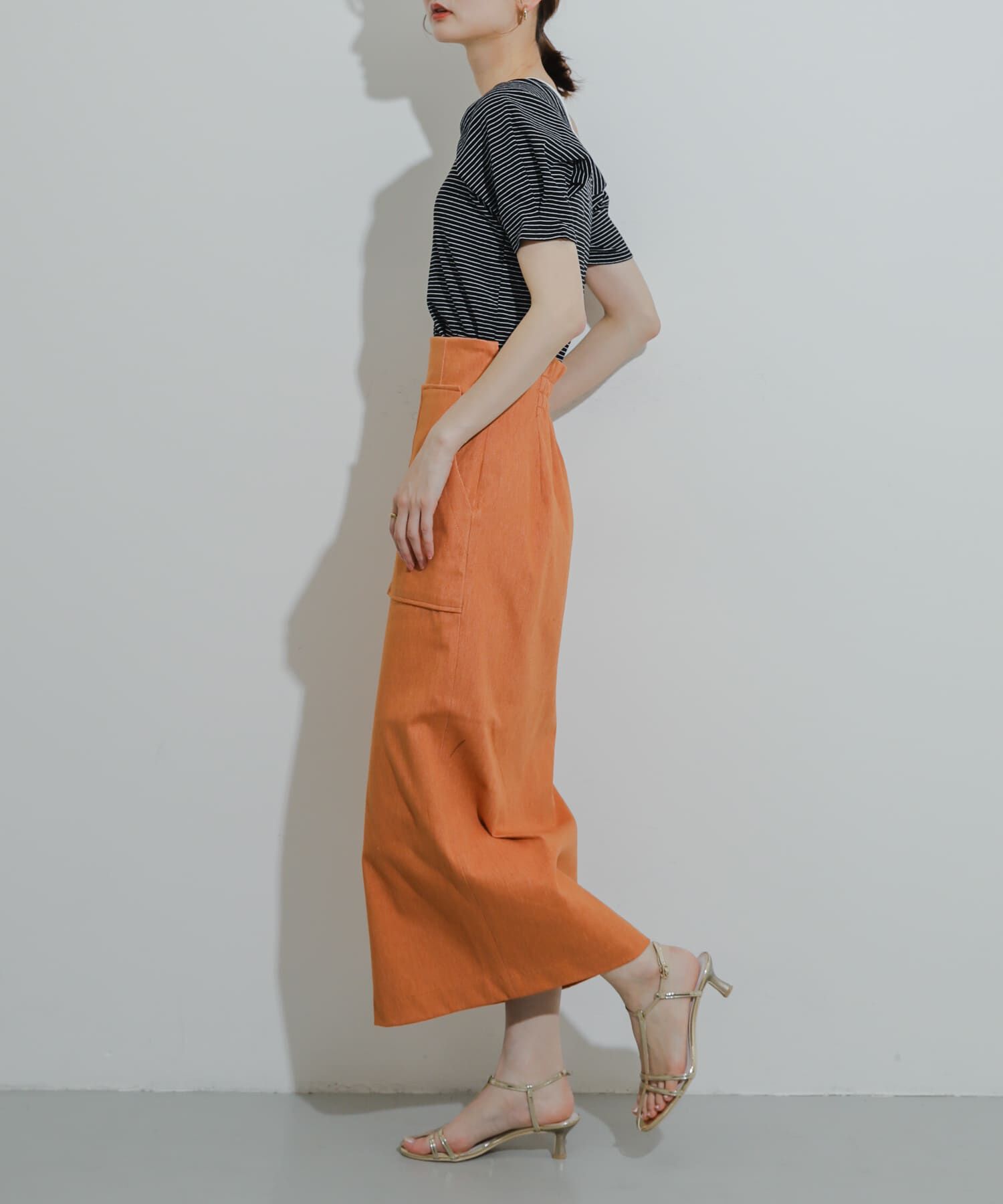 SENSE OF PLACE by URBAN RESEARCH「タックボリュームスリーブカットソー」|Tシャツ・カットソー|