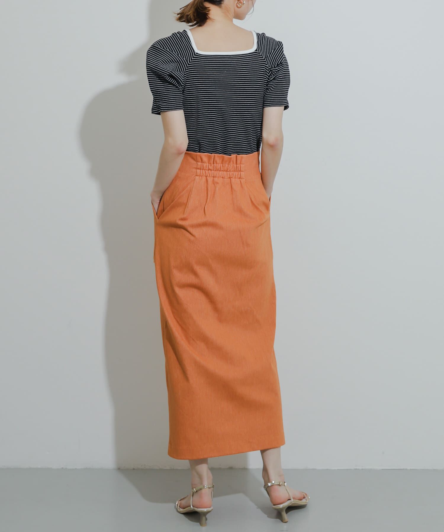 SENSE OF PLACE by URBAN RESEARCH「タックボリュームスリーブカットソー」|Tシャツ・カットソー|