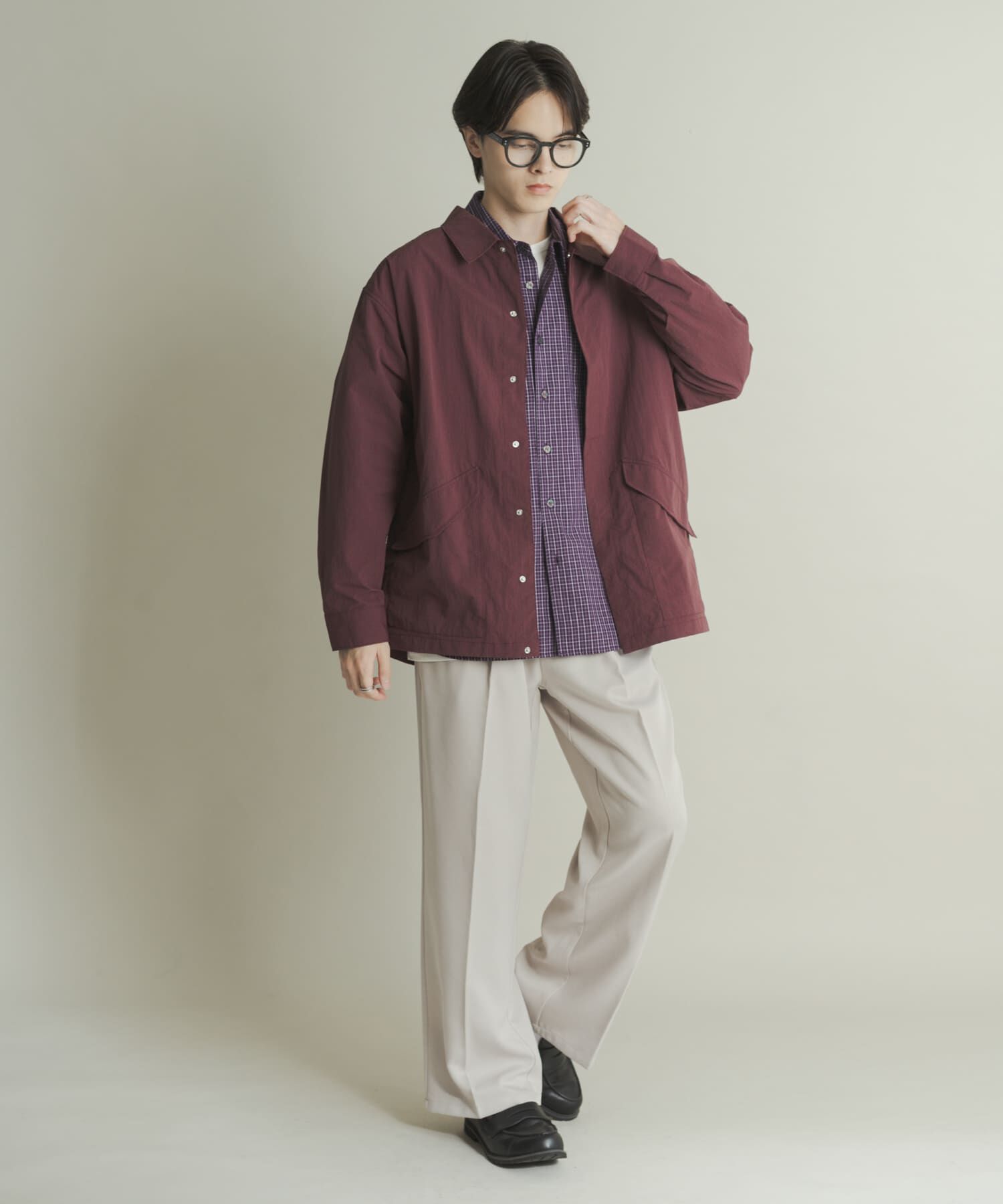 SENSE OF PLACE by URBAN RESEARCH「ウールライクダブルタックワイドパンツ」|その他|