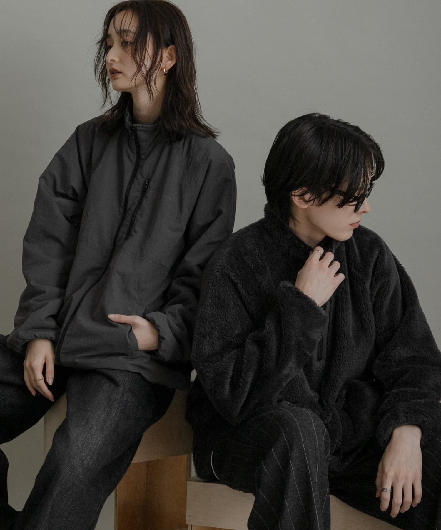 SENSE OF PLACE by URBAN RESEARCH「『ユニセックス』ユーティリティ2WAYブルゾン」|ブルゾン・スタジャン|