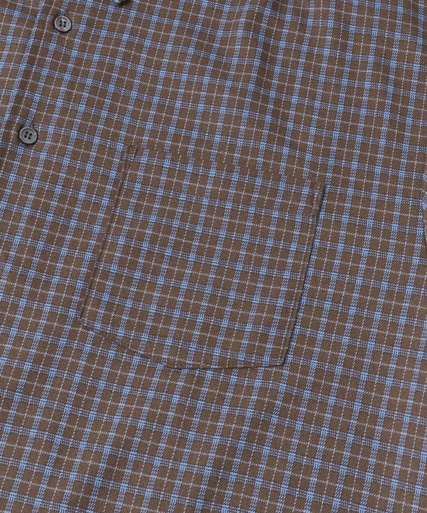 SENSE OF PLACE by URBAN RESEARCH「ニュアンスチェックロングスリーブネルシャツ」|シャツ・ブラウス|