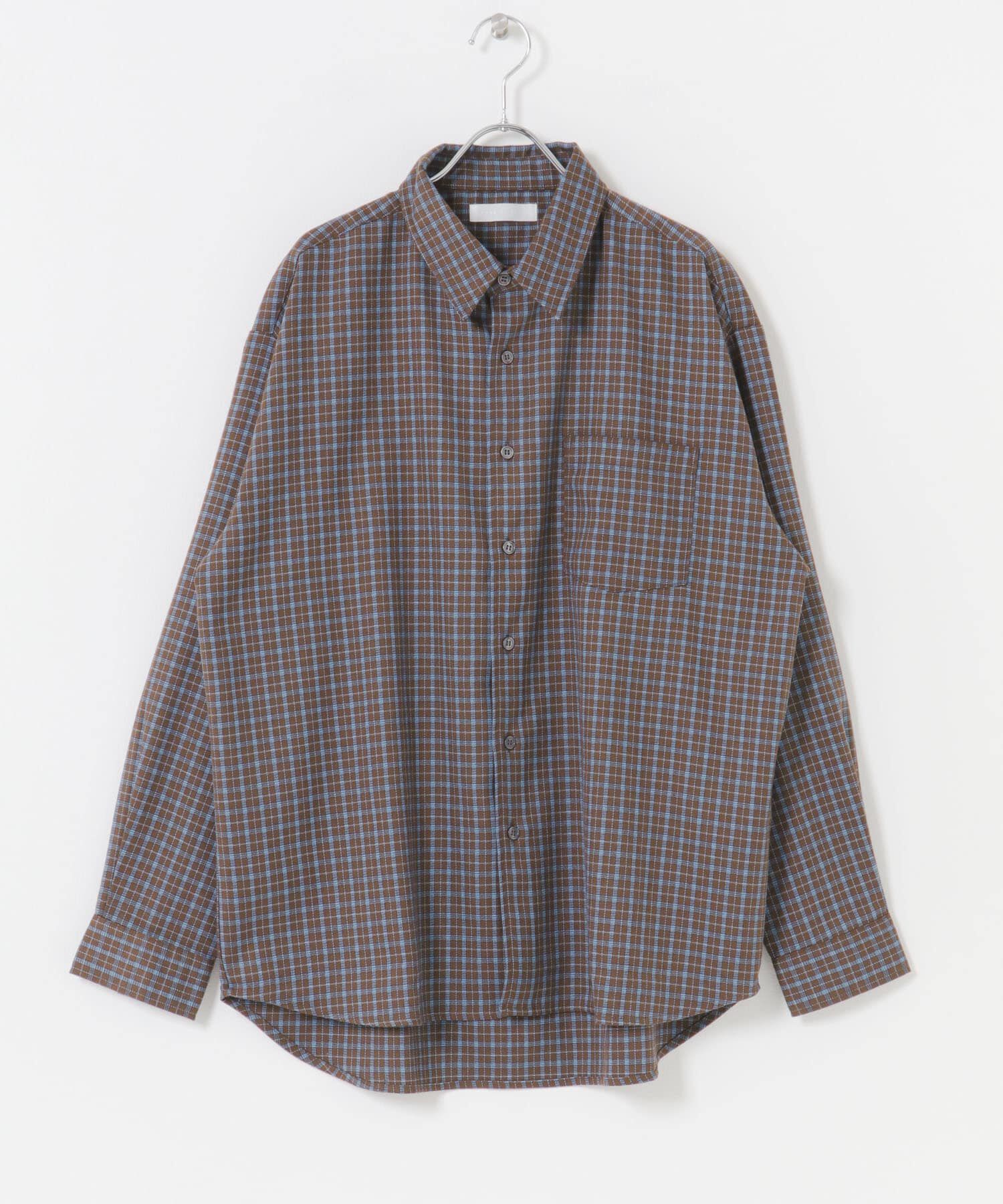 SENSE OF PLACE by URBAN RESEARCH「ニュアンスチェックロングスリーブネルシャツ」|シャツ・ブラウス|