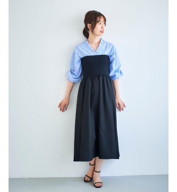 le.coeur blanc「2wayベアトップワンピース」|ワンピース|