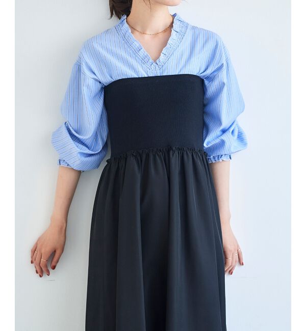 le.coeur blanc「2wayベアトップワンピース」|ワンピース|