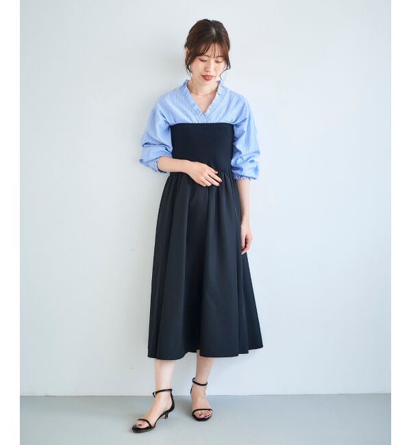 le.coeur blanc「2wayベアトップワンピース」|ワンピース|