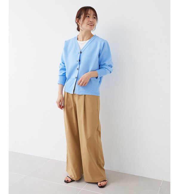 le.coeur blanc「サスペンダー付タックワイドパンツ」|その他|