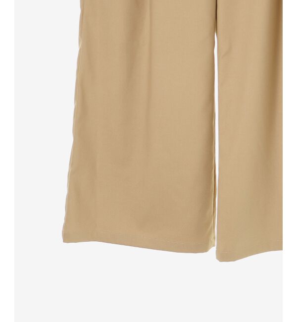 le.coeur blanc「サスペンダー付タックワイドパンツ」|その他|