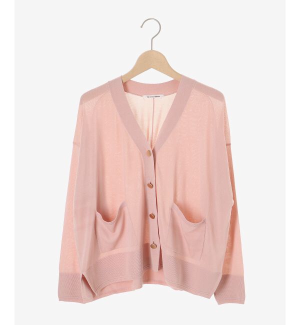  「《手洗い可能》ハイゲージワイドVネックカーディガン」|カーディガン|