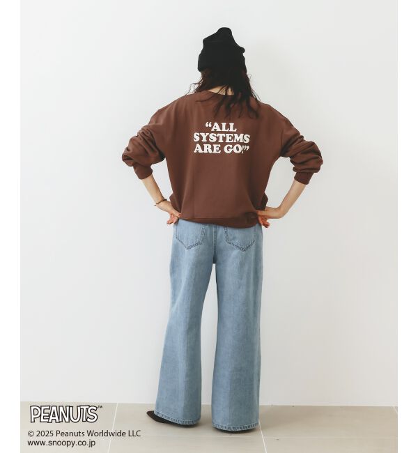  「【PEANUTS】ヴィンテージライクスウェット」|スウェット・ジャージ|