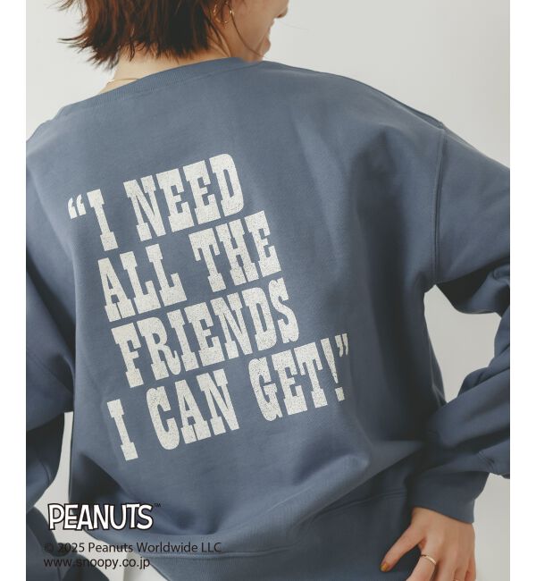  「【PEANUTS】ヴィンテージライクスウェット」|スウェット・ジャージ|