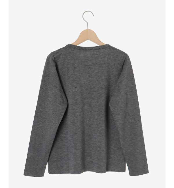  「【吸湿発熱】スタッズロゴカットソー」|Tシャツ・カットソー|