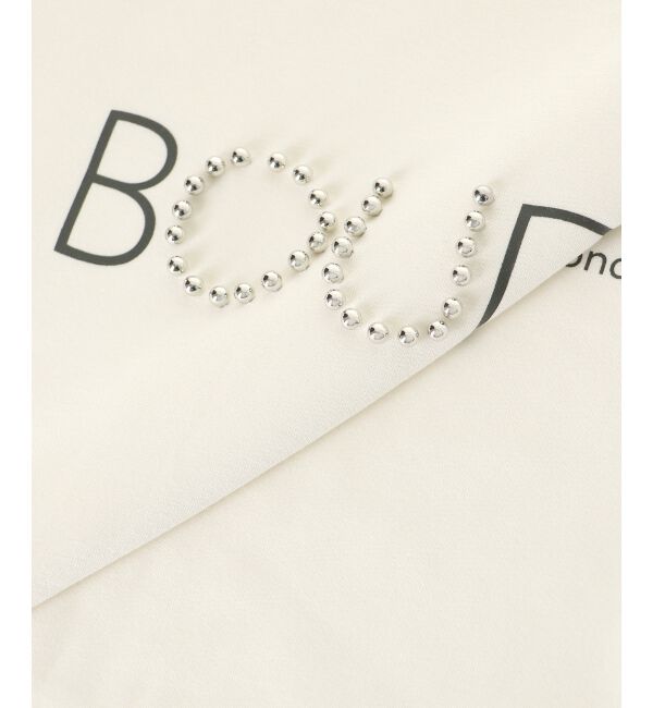  「【吸湿発熱】スタッズロゴカットソー」|Tシャツ・カットソー|