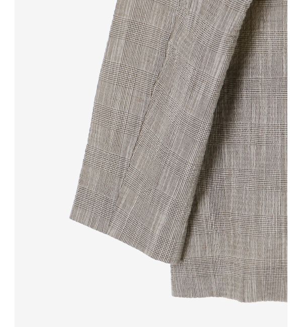  「グレンチェックスラブテーラードジャケット」|その他|