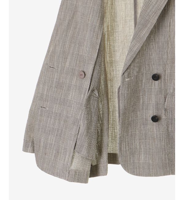  「グレンチェックスラブテーラードジャケット」|その他|