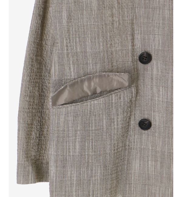  「グレンチェックスラブテーラードジャケット」|その他|