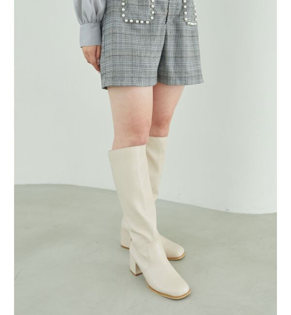  「ZIP美脚ロングブーツ」|ロングブーツ|