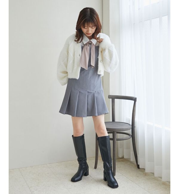  「ZIP美脚ロングブーツ」|ロングブーツ|