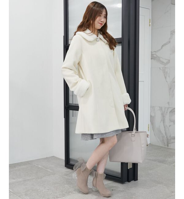  「7wayファー&times;ビジューコート」|その他|