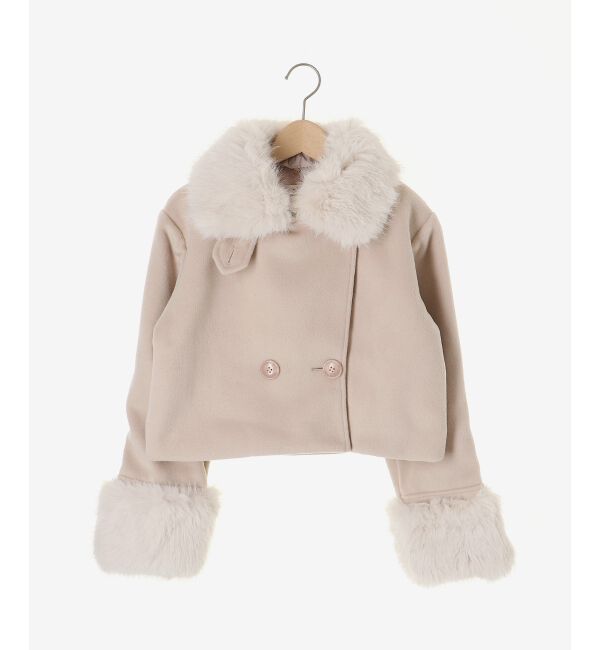  「&infin;マルチwayフェイクファー付ショートコート」|その他|