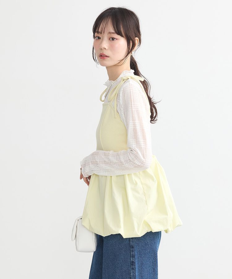 earth music&ecology「バルーンキャミチュニック」|チュニック|