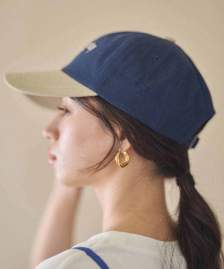 earth music&ecology「ロゴ刺繍配色ツイルキャップ」|その他|