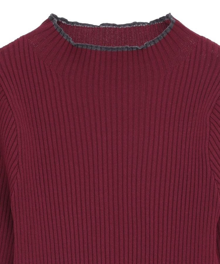 earth music&ecology「ハイネックリブニットプルオーバー」|ニット・セーター|