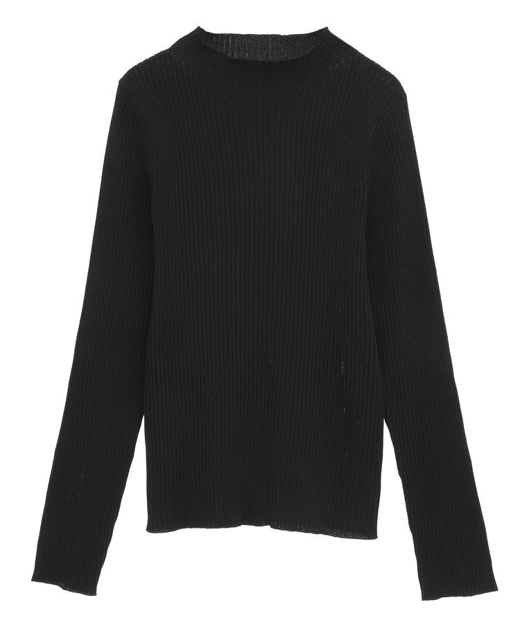 earth music&ecology「ハイネックリブニットプルオーバー」|ニット・セーター|