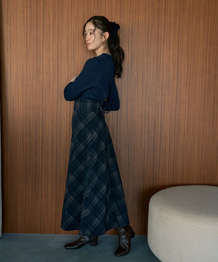 earth music&ecology「ハイネックリブニットプルオーバー」|ニット・セーター|