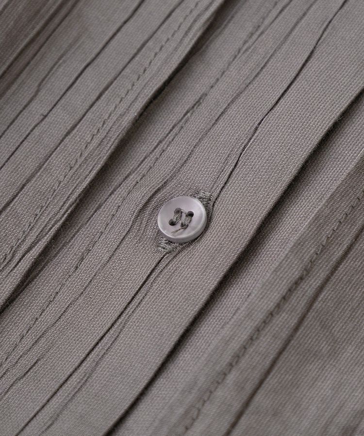 earth music&ecology「裾ドロストフレンチスリーブシャツ」|シャツ・ブラウス|