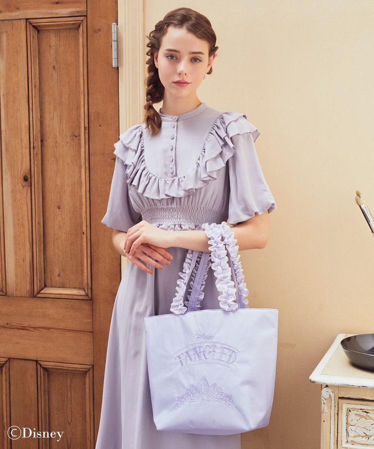 Maison de FLEUR「Rapunzel/フリルハンドルトート」|トートバッグ|