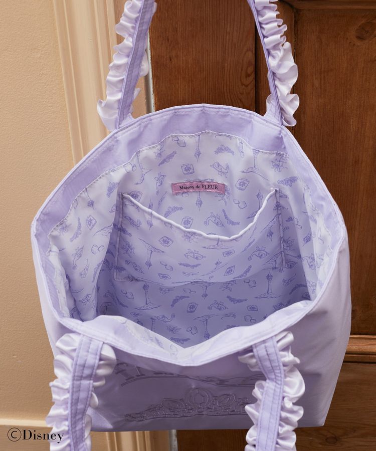 Maison de FLEUR「Rapunzel/フリルハンドルトート」|トートバッグ|