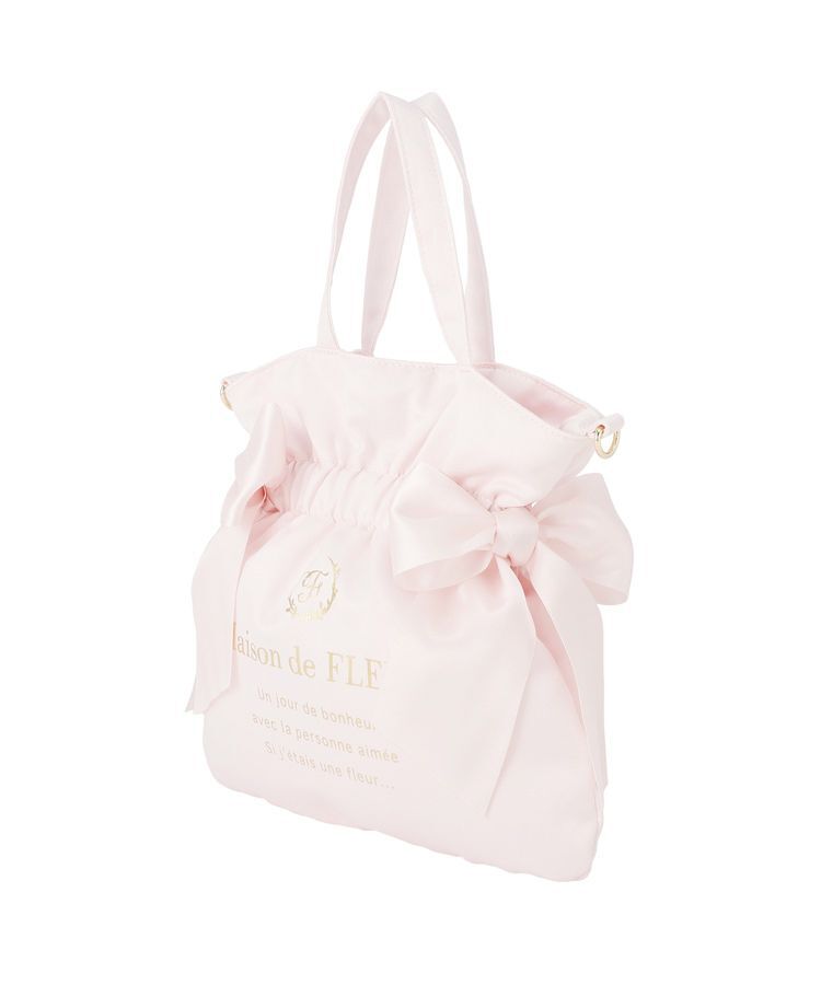 Maison de FLEUR「ダブルリボン2Wayトートバッグ」|トートバッグ|