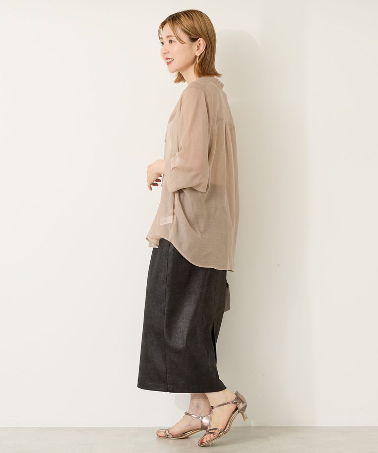 AMERICAN HOLIC「フェイクレザーダンボールスカート」|スカート|